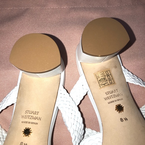 Brand new STUART WEITZMAN Woven Padded sandals size 8.5 - Picture 7 of 11